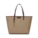 Bolsa Shopper Santa Lolla Bege Canvas