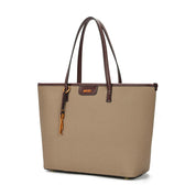 Bolsa Shopper Santa Lolla Bege Canvas