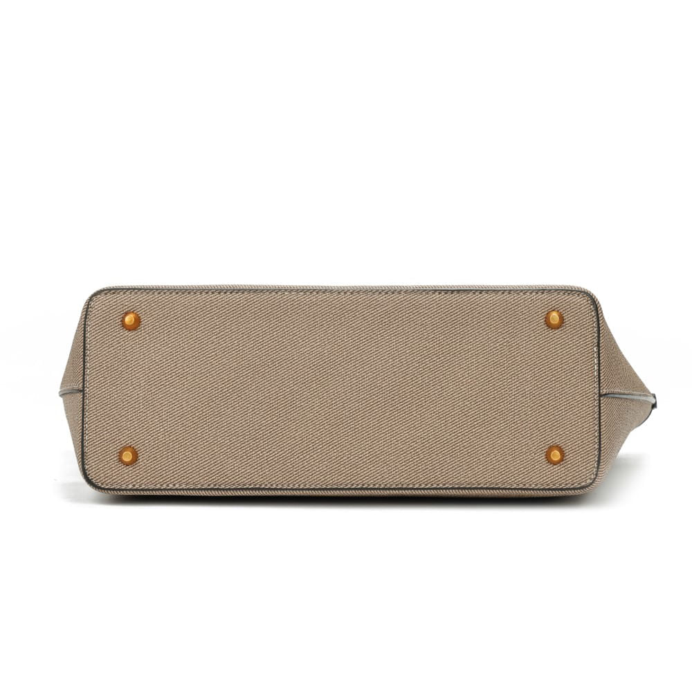 Bolsa Shopper Santa Lolla Bege Canvas