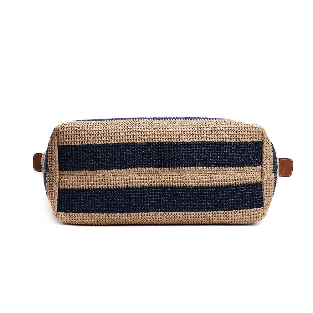 Bolsa Shopper Santa Lolla Bege Tramada Listrada
