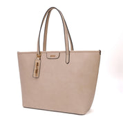 Bolsa Shopper Santa Lolla Bege Vivo Contrastante