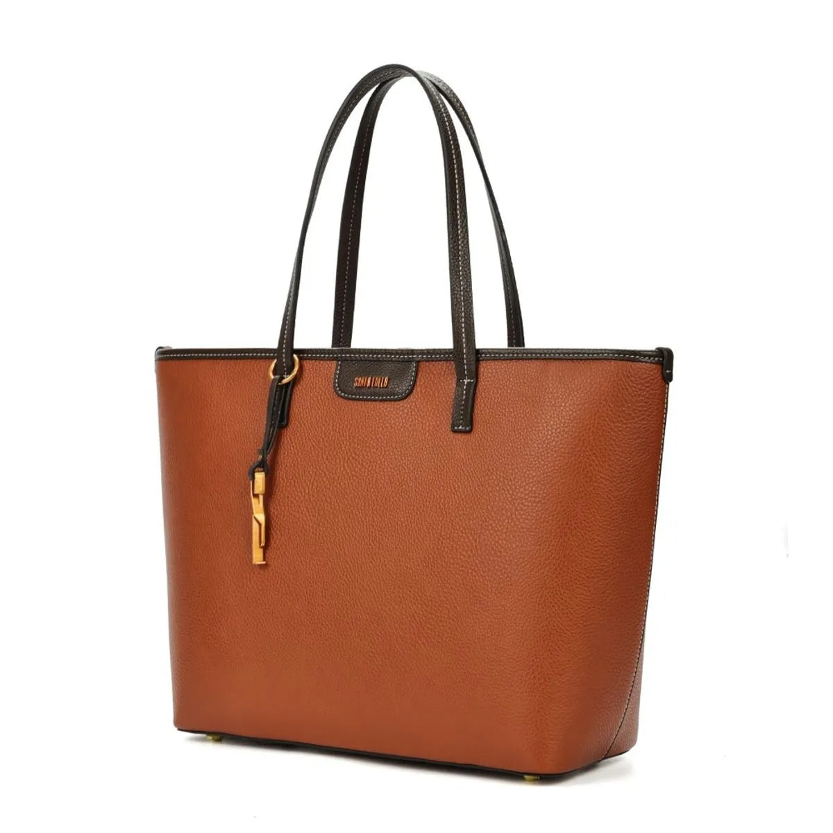 Bolsa Shopper Santa Lolla Caramelo Floater Viés Café