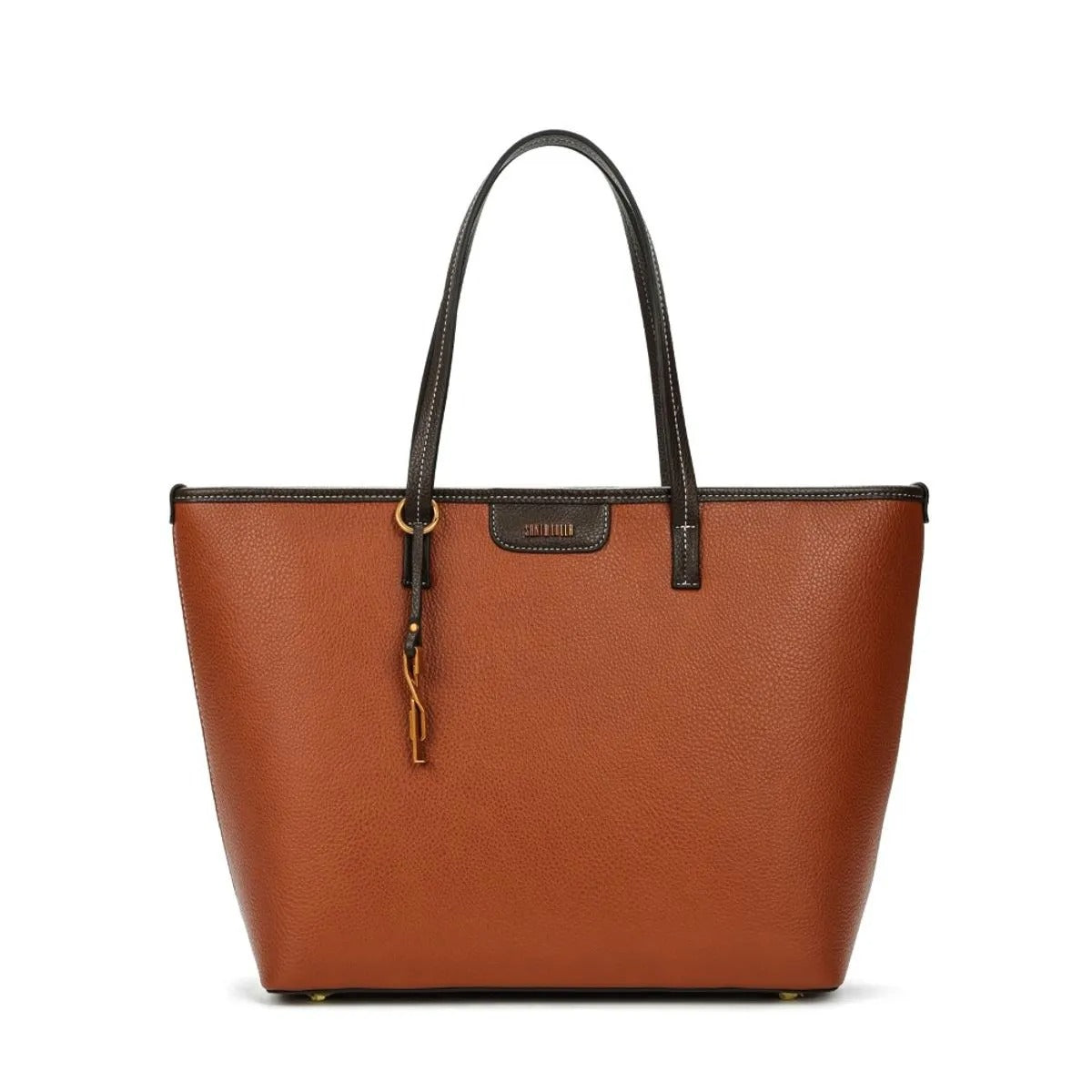 Bolsa Shopper Santa Lolla Caramelo Floater Viés Café