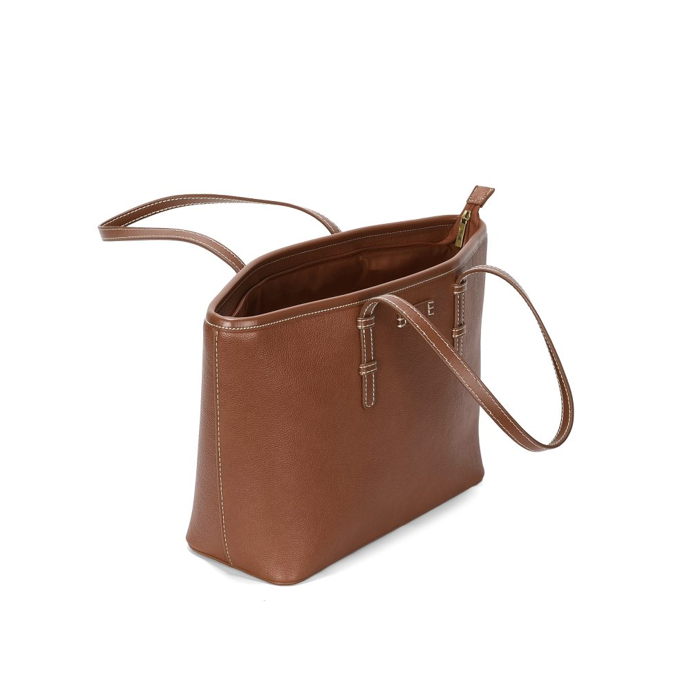Bolsa Shopper Santa Lolla Caramelo Texturizada