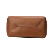 Bolsa Shopper Santa Lolla Caramelo Zíper Frontal