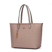 Bolsa Shopper Santa Lolla Cinza Fog Alça De Ombro
