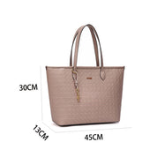 Bolsa Shopper Santa Lolla Cinza Fog Alça De Ombro