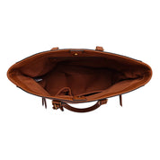 Bolsa Shopper Santa Lolla Marrom 
