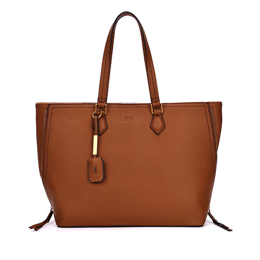 Bolsa Shopper Santa Lolla Marrom 