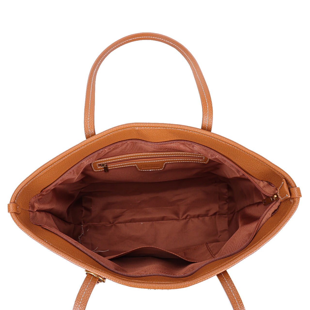 Bolsa Shopper Santa Lolla Marrom Alça De Ombro
