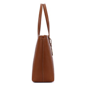 Bolsa Shopper Santa Lolla Marrom Alça De Ombro