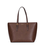 Bolsa Shopper Santa Lolla Marrom Alça Ombro