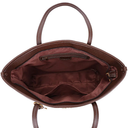Bolsa Shopper Santa Lolla Marrom Floater