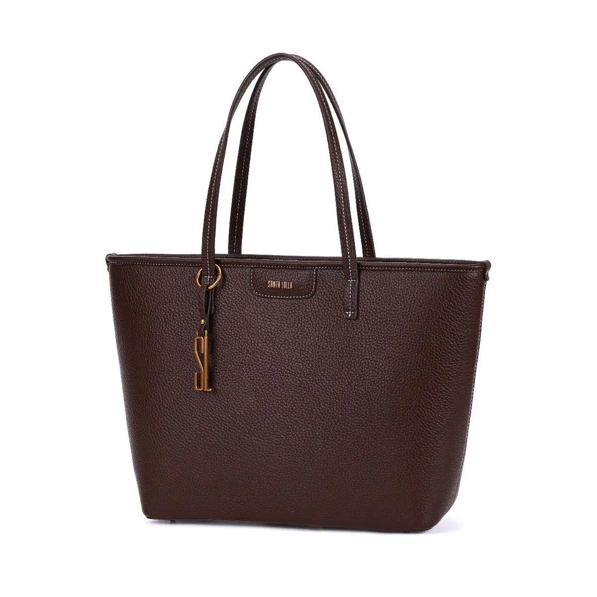 Bolsa Shopper Santa Lolla Marrom Floater