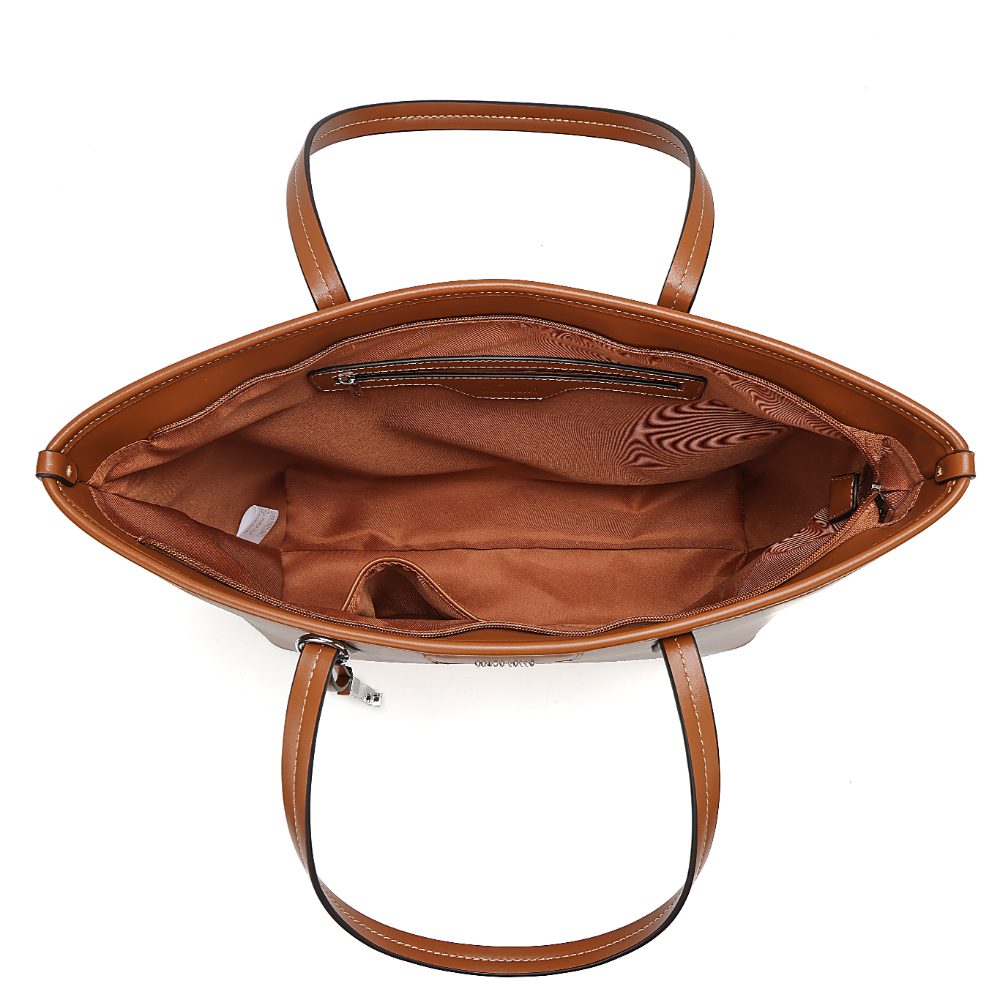 Bolsa Shopper Santa Lolla Marrom Safari Soft