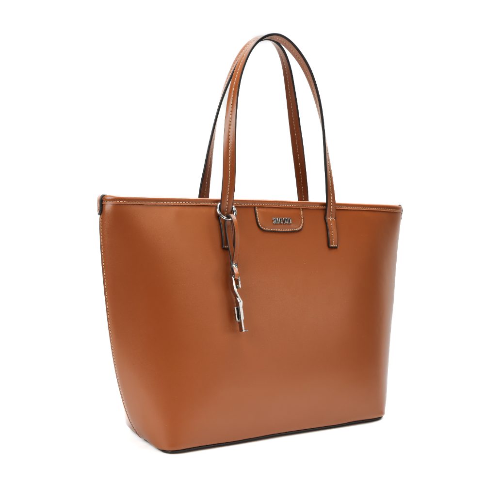 Bolsa Shopper Santa Lolla Marrom Safari Soft