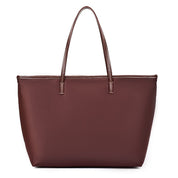 Bolsa Shopper Santa Lolla Marrom Texturizada Grande