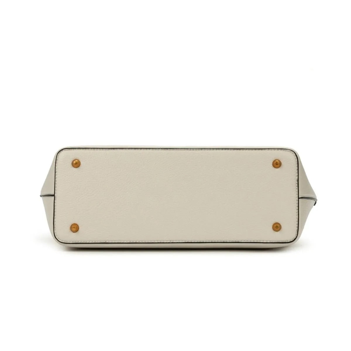 Bolsa Shopper Santa Lolla Off White Viés Caramelo