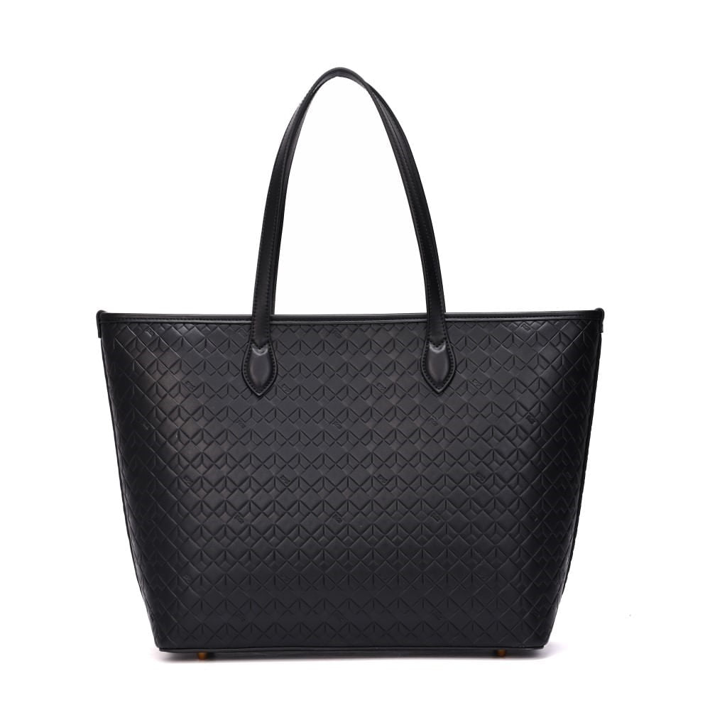 Bolsa Shopper Santa Lolla Preta Alça De Ombro