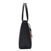 Bolsa Shopper Santa Lolla Preta Alça De Ombro