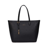 Bolsa Shopper Santa Lolla Preta Alça De Ombro