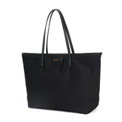 Bolsa Shopper Santa Lolla Preta Costura Contrastante