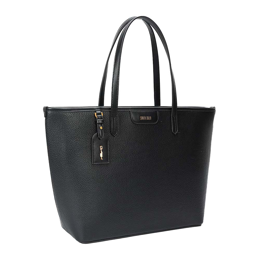 Bolsa Shopper Santa Lolla Preta Floater Pingente