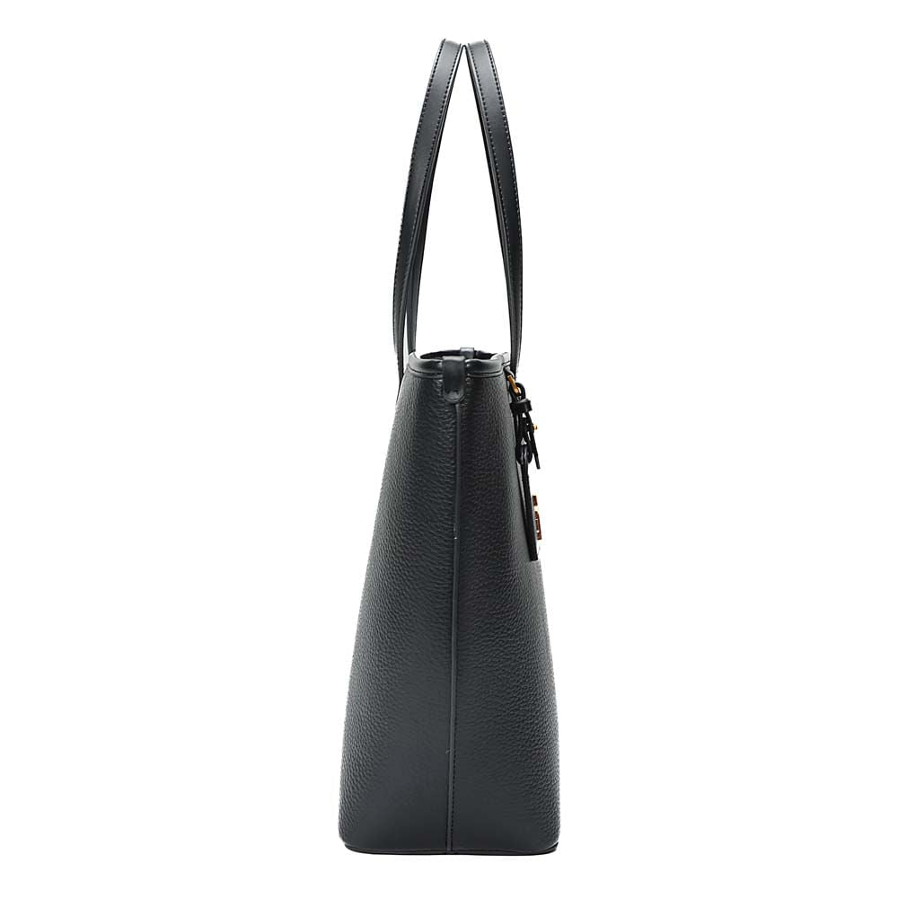 Bolsa Shopper Santa Lolla Preta Floater Pingente
