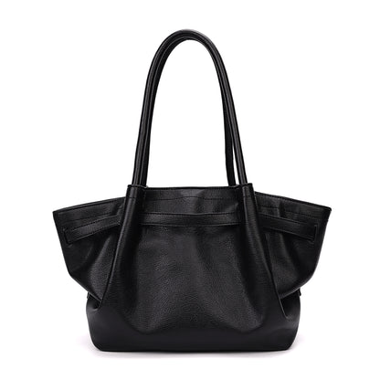 Bolsa Shopper Santa Lolla Preta Floater Placa Dourada