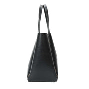Bolsa Shopper Santa Lolla Preta Floater Zíper Frontal