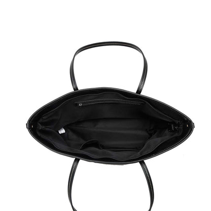 Bolsa Shopper Santa Lolla Preta Nylon