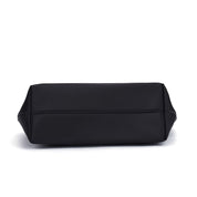 Bolsa Shopper Santa Lolla Preta Nylon Alça Caramelo