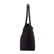 Bolsa Shopper Santa Lolla Preta Nylon Zíper