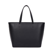 Bolsa Shopper Santa Lolla Preta Pingente Dourado