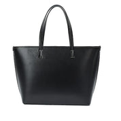Bolsa Shopper Santa Lolla Preta Soft Pesponto