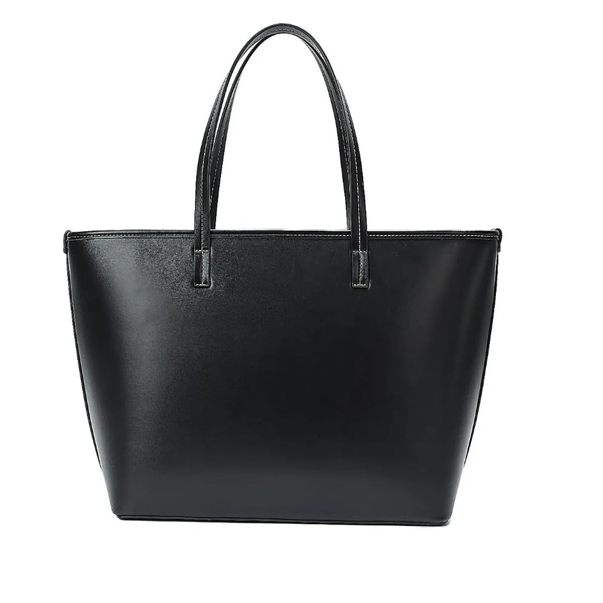 Bolsa Shopper Santa Lolla Preta Soft Pesponto