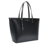 Bolsa Shopper Santa Lolla Preta Soft Pesponto