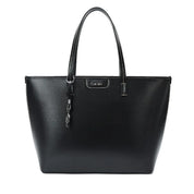 Bolsa Shopper Santa Lolla Preta Soft Pesponto