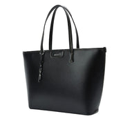 Bolsa Shopper Santa Lolla Preta Soft Pesponto