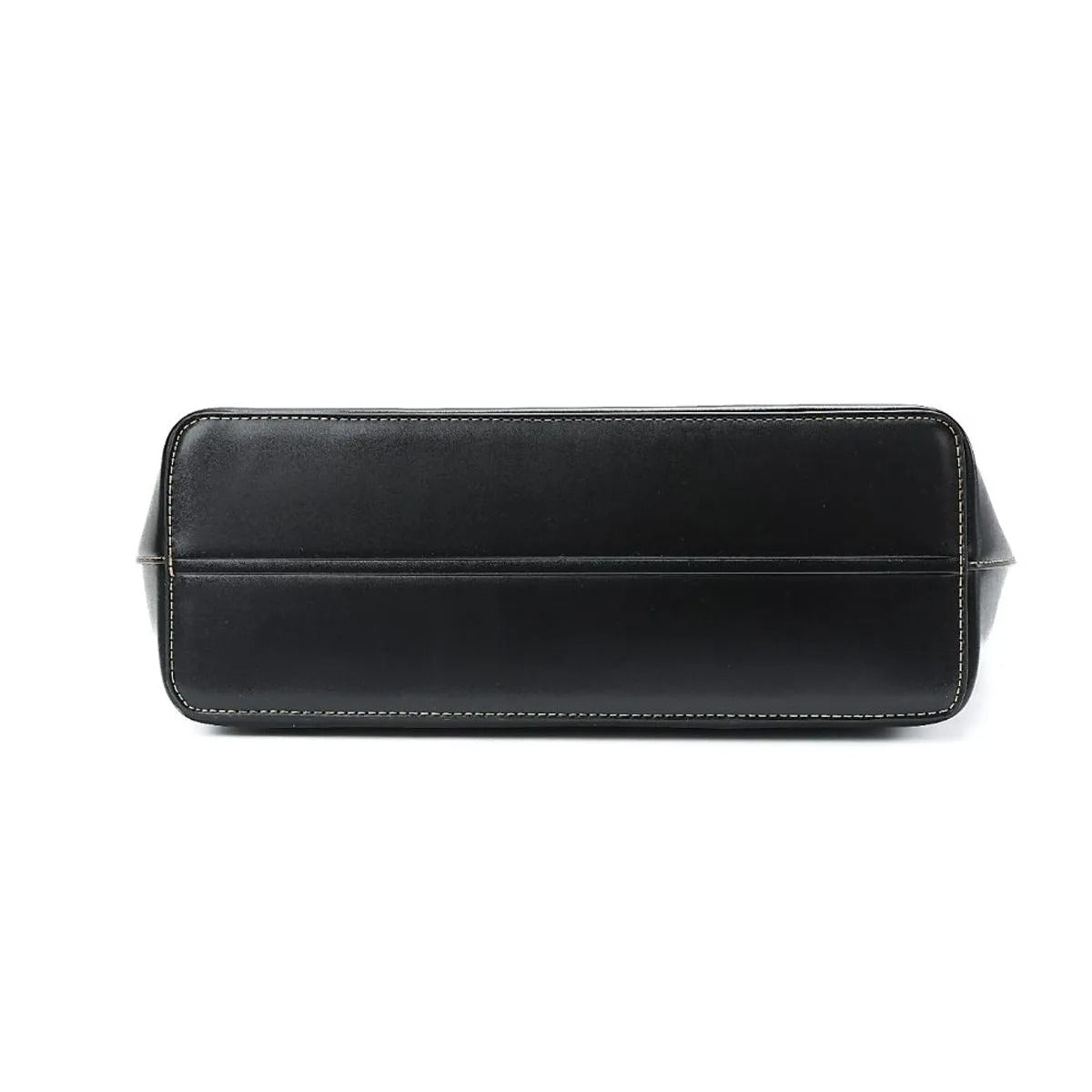 Bolsa Shopper Santa Lolla Preta Soft Pesponto