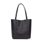 Bolsa Shopper Santa Lolla Preta Textura Floater