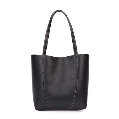 Bolsa Shopper Santa Lolla Preta Textura Floater