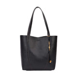 Bolsa Shopper Santa Lolla Preta Textura Floater