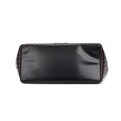Bolsa Shopper Santa Lolla Preta Tresse Tramada