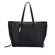 Bolsa Shopper Santa Lolla Preta Zíper