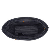 Bolsa Shopper Santa Lolla Preta Zíper Pingente