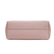 Bolsa Shopper Santa Lolla Taupe Nylon Alça Ombro