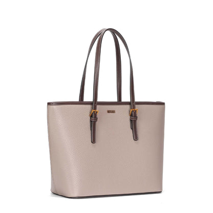 Bolsa Shopper Santa Lolla Taupe Textura Floater