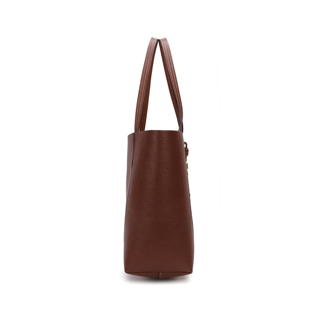 Bolsa Shopper Santa Lolla Terracota Texturizada