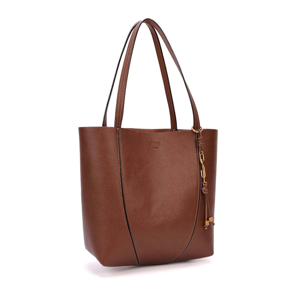 Bolsa Shopper Santa Lolla Terracota Texturizada